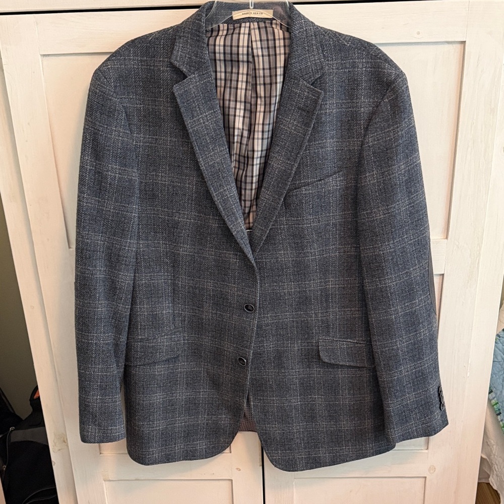 Wool sports jacket, men’s 44 regular